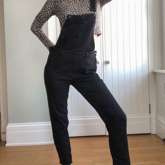 Vintage Black Jumpsuit - Picture 2 of 8